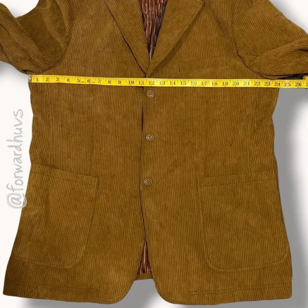 Mantoni Italy Design Corduroy Blazer – Size 46